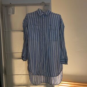 Everlane The Way-Long Linen Shirt